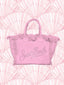 Borsa Saint Barth Vanity Con Fringe E Logo In Strass VANI001 00403L