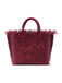 Borsa Saint Barth Vanity Leopardata Rossa Con Strass VANI001 00269L