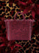 Borsa Saint Barth Vanity Leopardata Rossa Con Strass VANI001 00269L