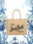 Borsa Saint Barth Vanity Straw Con Frange VANI021 00421L