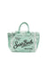 Borsa Mare Saint Barth Vanity Bandana Verde 02566L