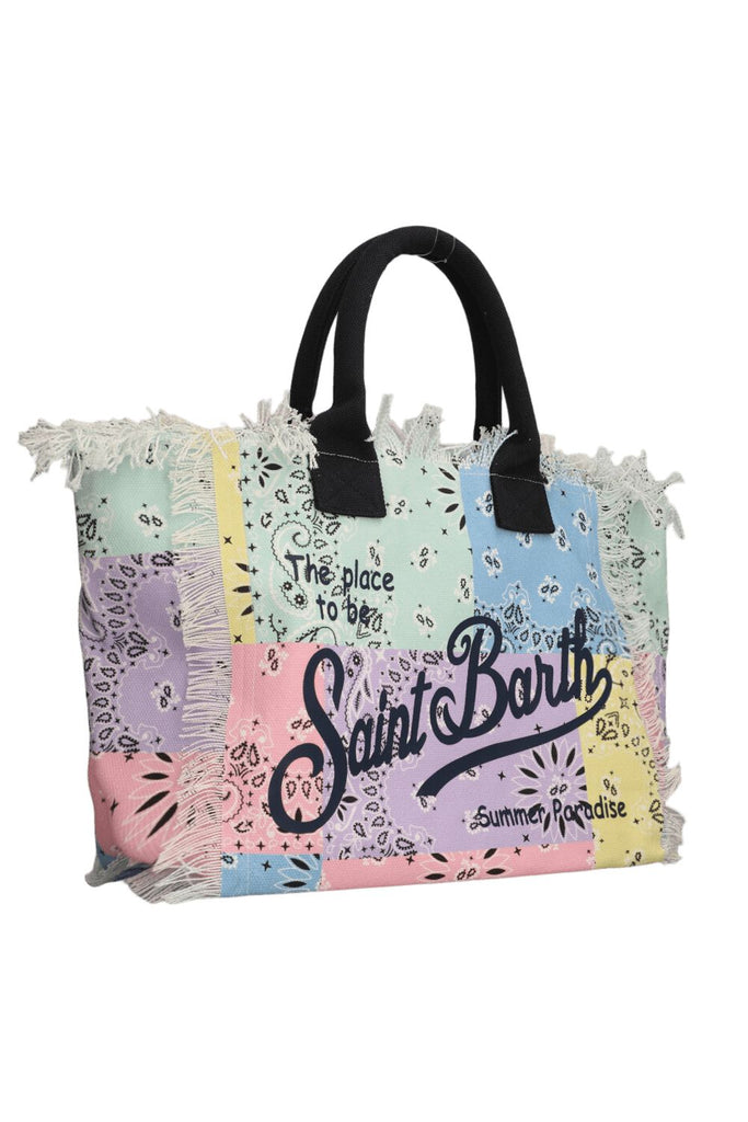 Borsa Mare Saint Barth Vanity Bandana Multi Color