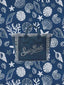 Borsa Saint Barth Colette Indigo Blu Con Logo In Strass COL0001 07486L