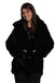 CAPPOTTO MIMI MUA' EFFETTO PELLICCIA CON COULISSE