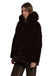 CAPPOTTO MIMI MUA' EFFETTO PELLICCIA CON COULISSE