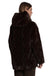CAPPOTTO MIMI MUA' EFFETTO PELLICCIA CON COULISSE