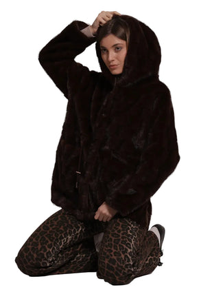 CAPPOTTO MIMI MUA' ECOPELLICCIA CON COULISSE YQAP 6670