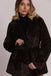 CAPPOTTO MIMI MUA'  ECOPELLICCIA ANIMALIER YQAP 6671