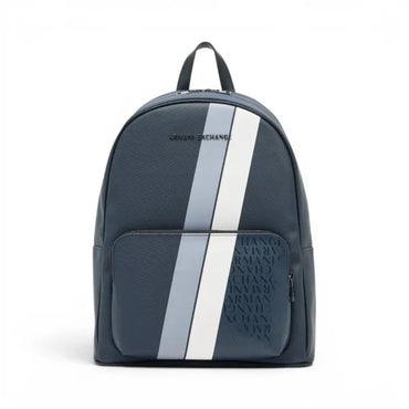 Zaino Armani Exchange Blu Banda E Logo XM000161 AF11935