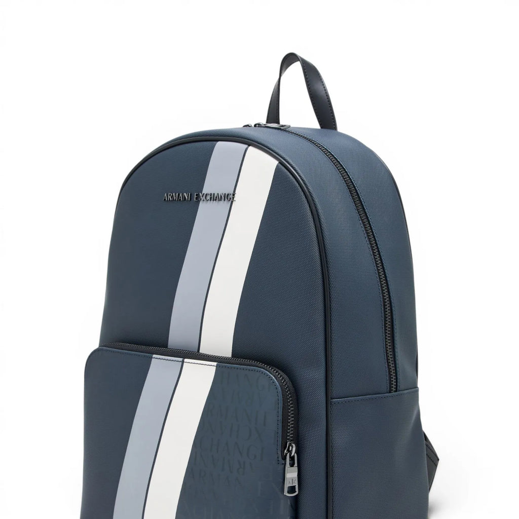Zaino Armani Exchange Blu Banda E Logo XM000161 AF11935