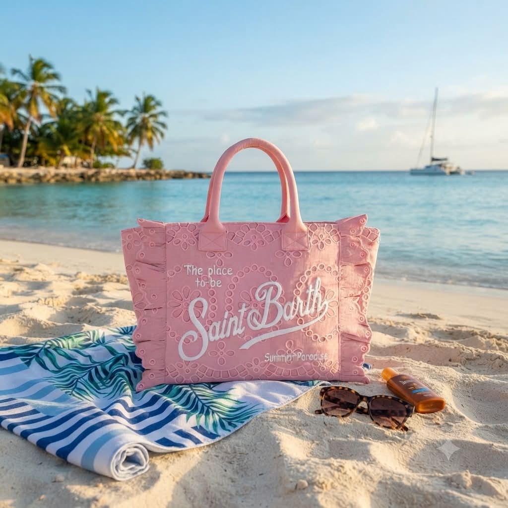 Borsa Saint Barth 00411 Colette Volant Rosa
