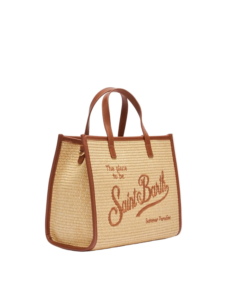 Borsa Saint Barth Vivian Mid Straw VVID001 00368L