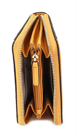 Portafogli Michael Kors Jet Set Small ZA Coin Card Case Leather 32T4SJ6Z5L