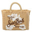 Borsa Vanity Mini Straw Hibiscus 1110 EMB VAMI009 03047L