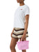 Borsa Saint Barth Vanity Mini Rosa Con Strass VAMI001 00403L