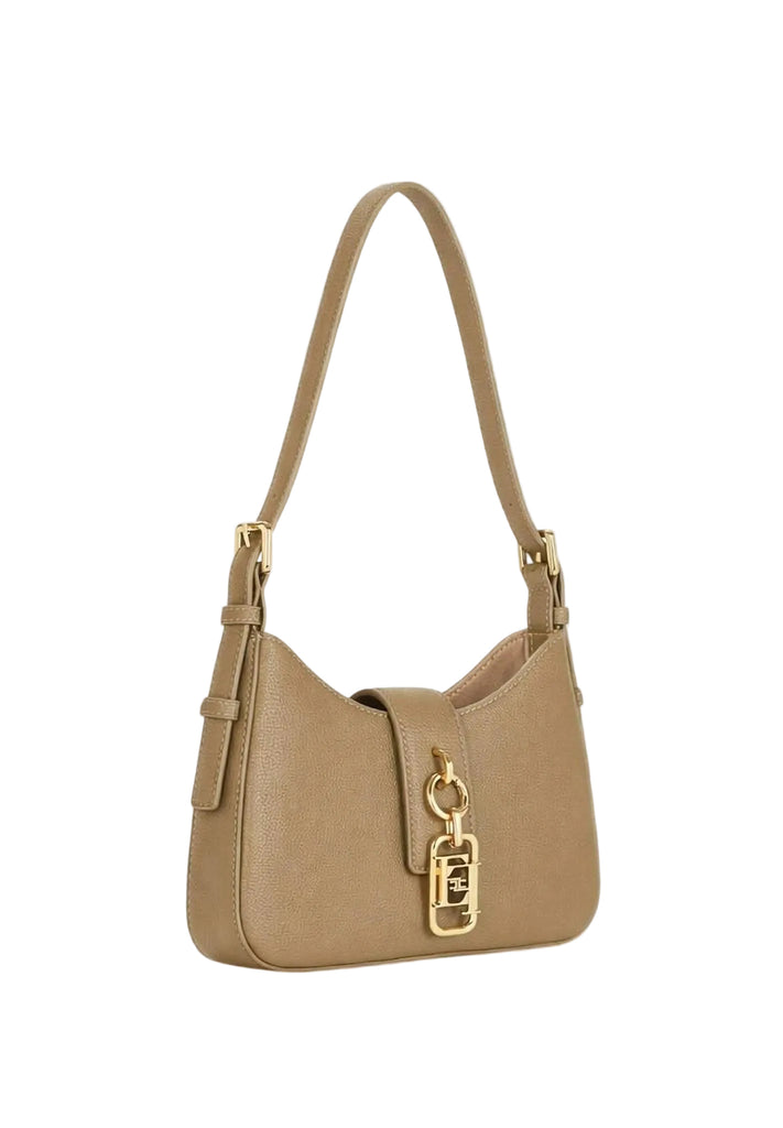 Borsa Elisabetta Franchi BS24A62E2110 a spalla nera con charm