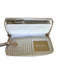 Portafogli Michael Kors Jet Set Travel Continental Leather Optic White 34F9GM9E9L