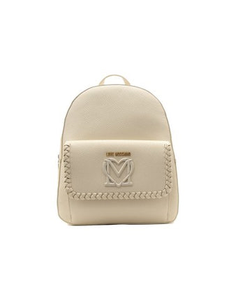 Zaino Love Moschino JC4129 Avorio tasca intreccio