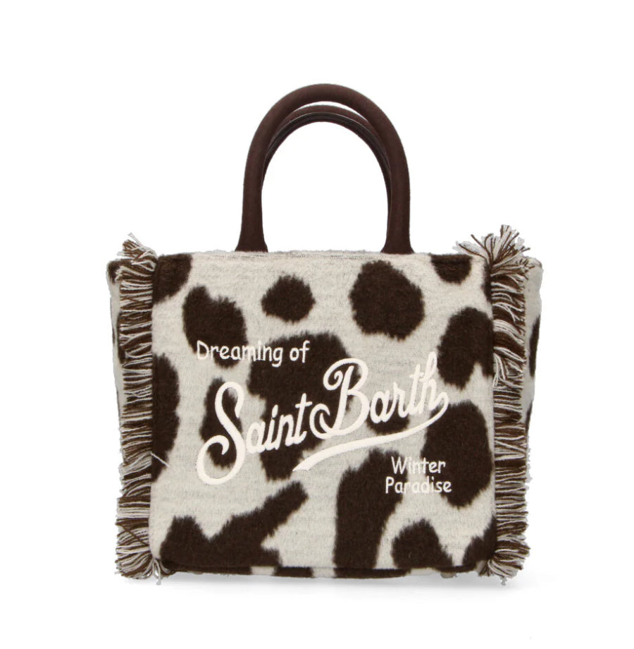 Borsa Sainth Barth VAMI024 014341 Vanity Mini Felt in misto lana muccata