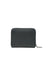 Portafoglio Love Moschino JC5732  zip around logo silver sfumato nero