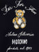 Felpe Moschino Orsetto Fur For Fun E Logo DT1711