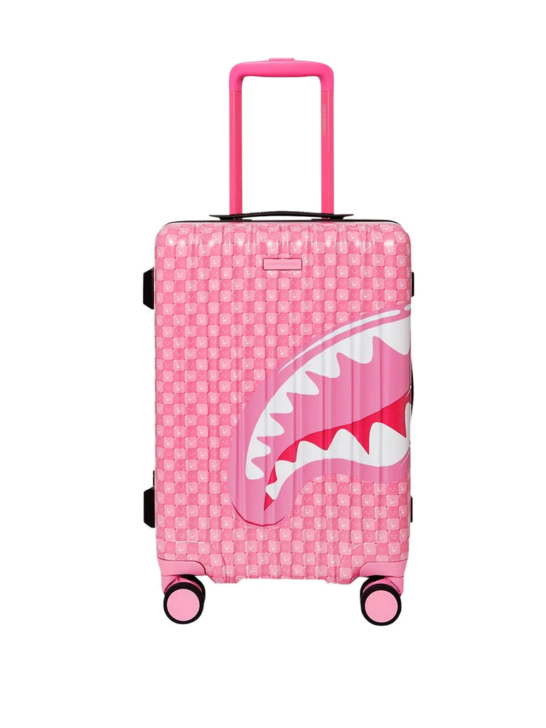 TROLLEY SPRAYGROUND 330 PINK NEW CHECK FACES