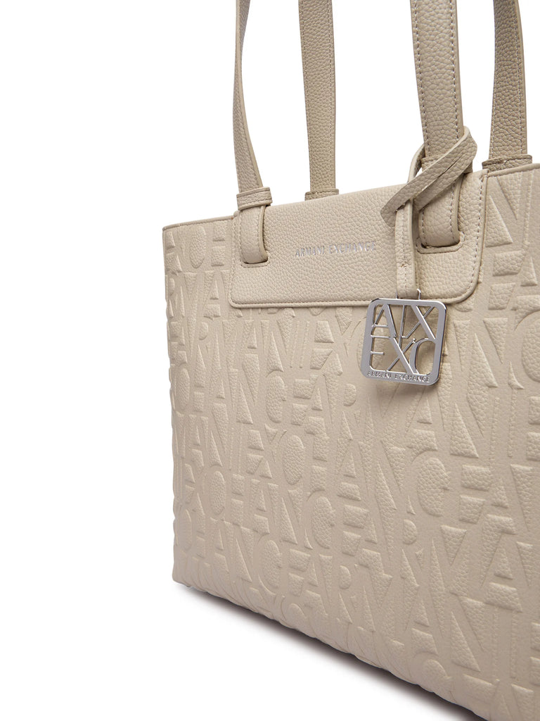 Borsa Armani Exchange XW001481 AF15774 Shopper All Over opaca