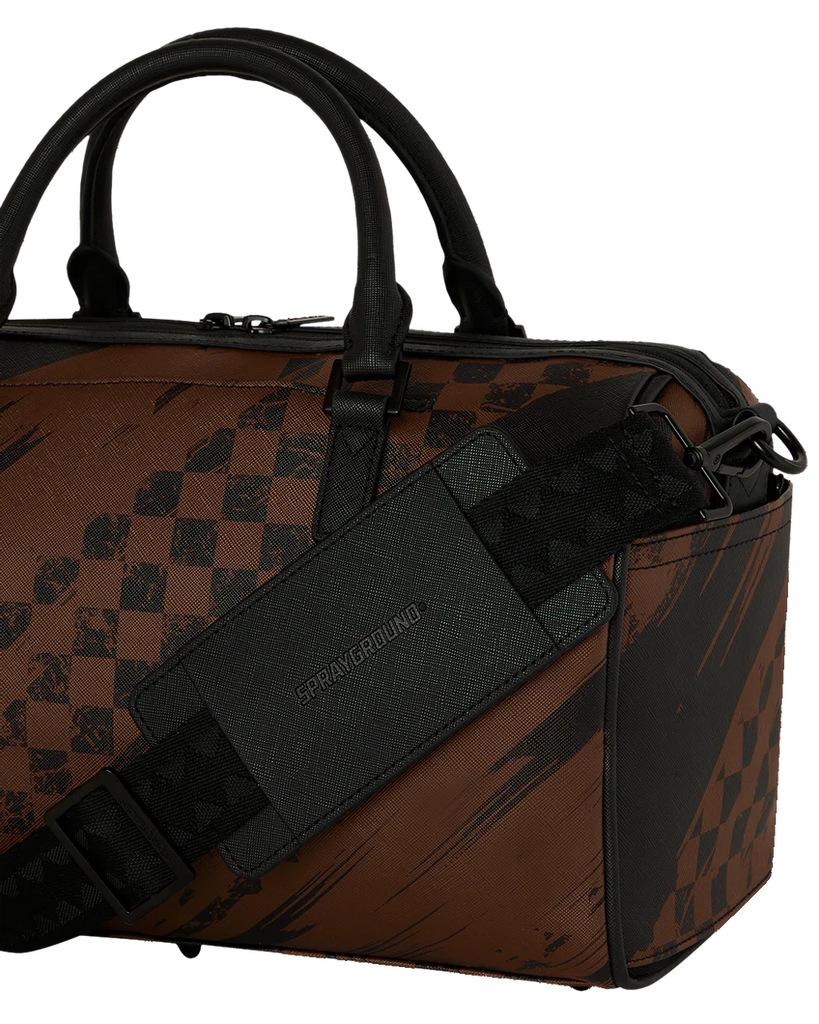 BAULETTO SPRAYGROUND 8966 SMEARED GRUNGE MINI DUFFLE