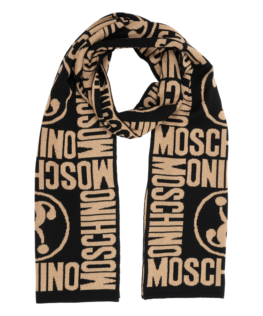 Sciarpa Moschino lana lurex