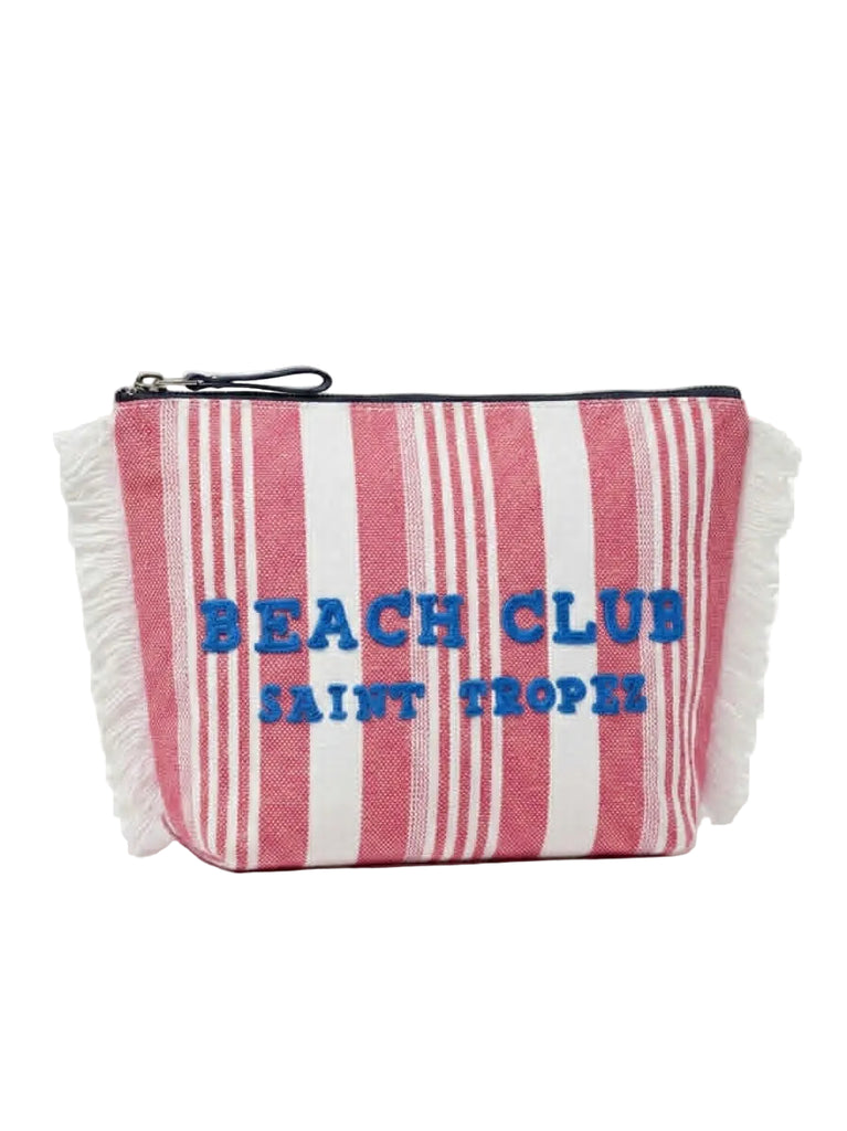 Pochette Marinette Saint Tropez In Canvas Beach Club