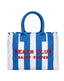 Borsa Marinette Saint Tropez Small In Canvas Beach Club