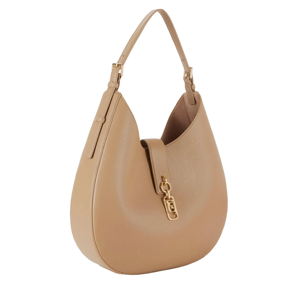Borsa Elisabetta Franchi BS06A62E2 Hobo tonda con charm