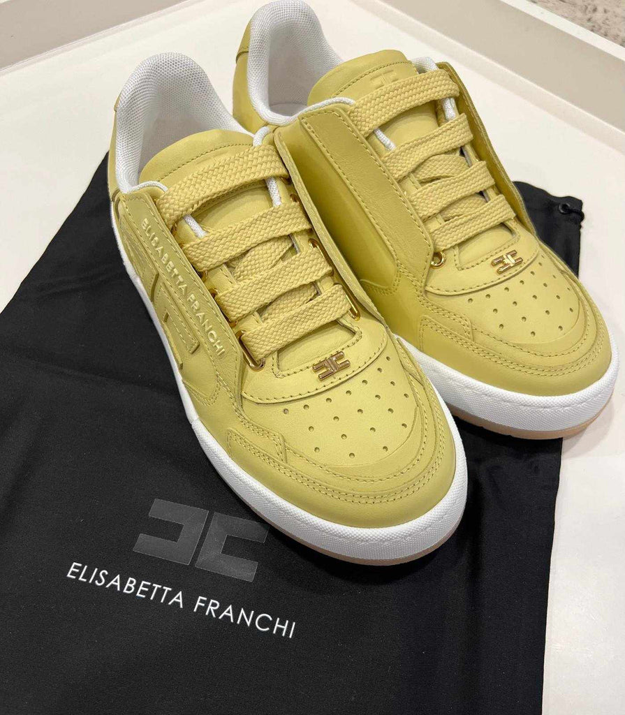 Sneaker Elisabetta franchi SA48G51E2 pelle Lemonade