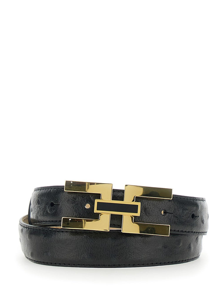 Cintura Elisabetta Franchi CT25S62E2 logo smaltato