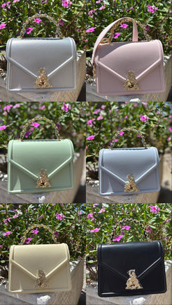 Borsa L' Atelier du sac Annie Party Mini Bag Manico rigido