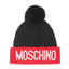 Cappello Moschino Art65372 M2994 B/color con ponpon