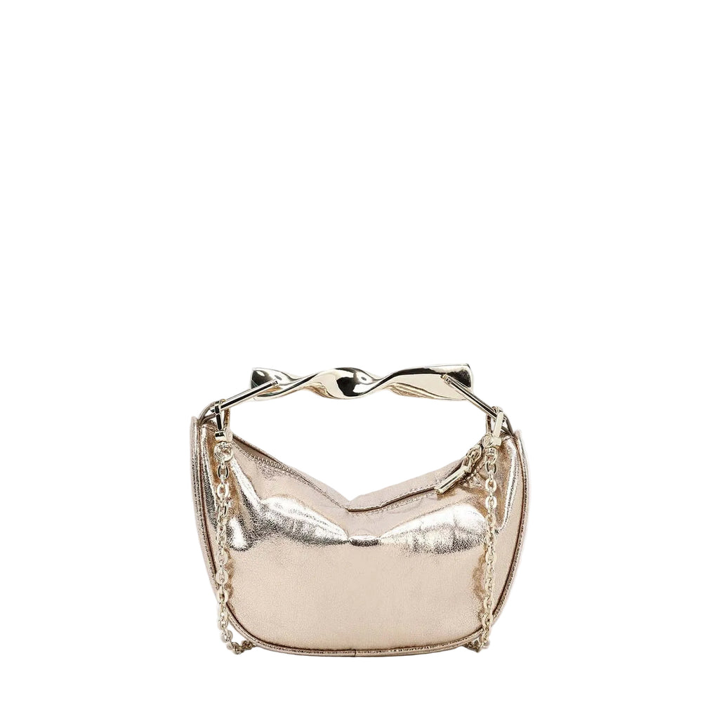 Borsa Axel A Mezzaluna Con Manico Dorato 10051438