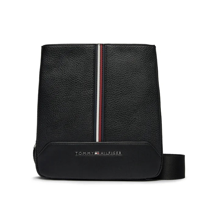 Tracolla Tommy Hilfiger Art11833 Th Central Mini Crossover Nero