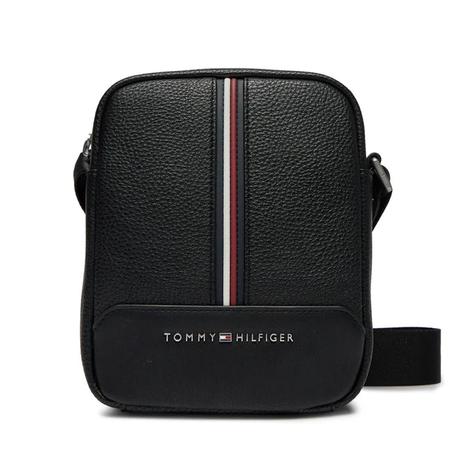 Tracolla Tommy Hilfiger Art 11837 Th Central Mini Reporter Nero