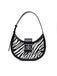 Borsa Armani Exchange XW002565 AF26571 Jodie zebra hobo