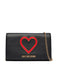 Borsa Love Moschino JC4295 clutch con Maxi cuore placcato
