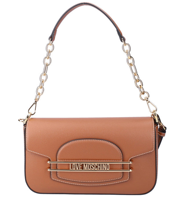 Borsa Love Moschino JC4345 Tracolla Logo Banda metallo dorato