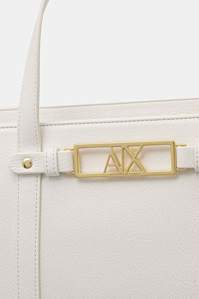 Borse Armani Exchange XW002609 AF15632 a tracolla fibbia logo gold