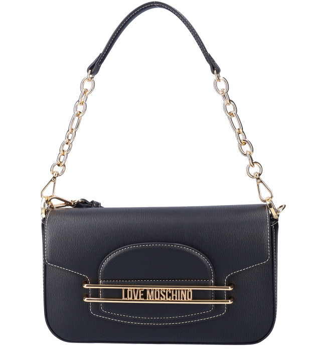 Borsa Love Moschino JC4345 Tracolla Logo Banda metallo dorato