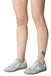 Sneaker Elisabetta Franchi SA51G51E2 in crosta e nappa con logo