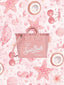 Borsa Saint Barth Vanity Mini In Canvas Rosa VAMI001 00135L