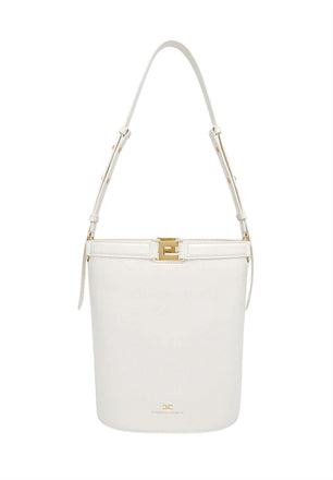 Borsa Elisabetta Franchi BS16A61E2 a secchiello medium effetto naplak