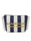 Pochette Marinette Saint Tropez In Canvas Beach Club