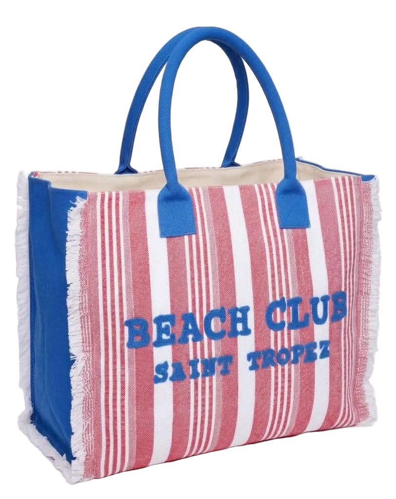 Borse Mainette Saint Tropez In Canvas Medium Beach Club