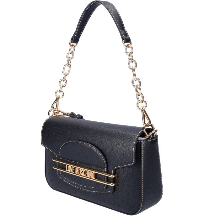 Borsa Love Moschino JC4345 Tracolla Logo Banda metallo dorato